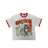 Mixed Emotion “Surf Club”” Tee (White)