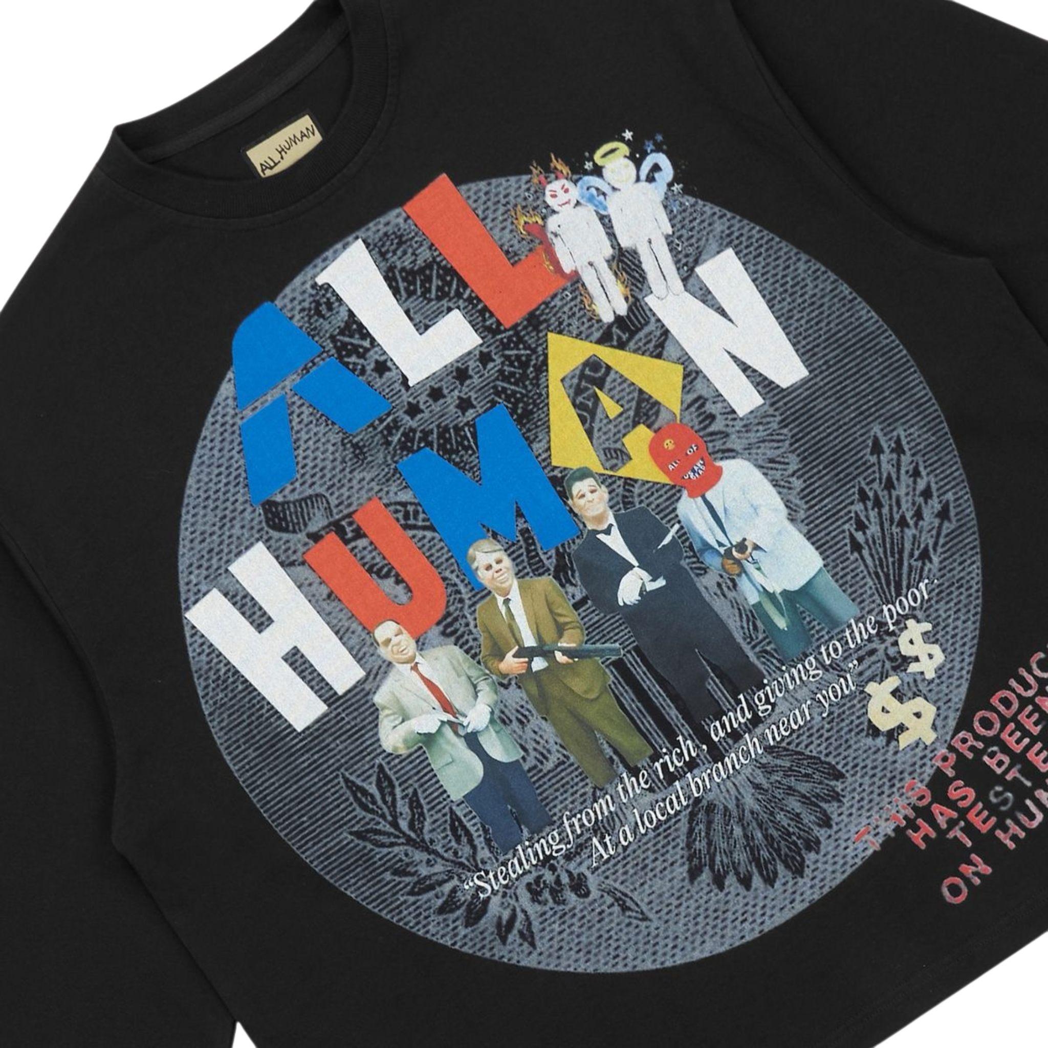 All Human "Dead Prez" LS (Black) - All Human