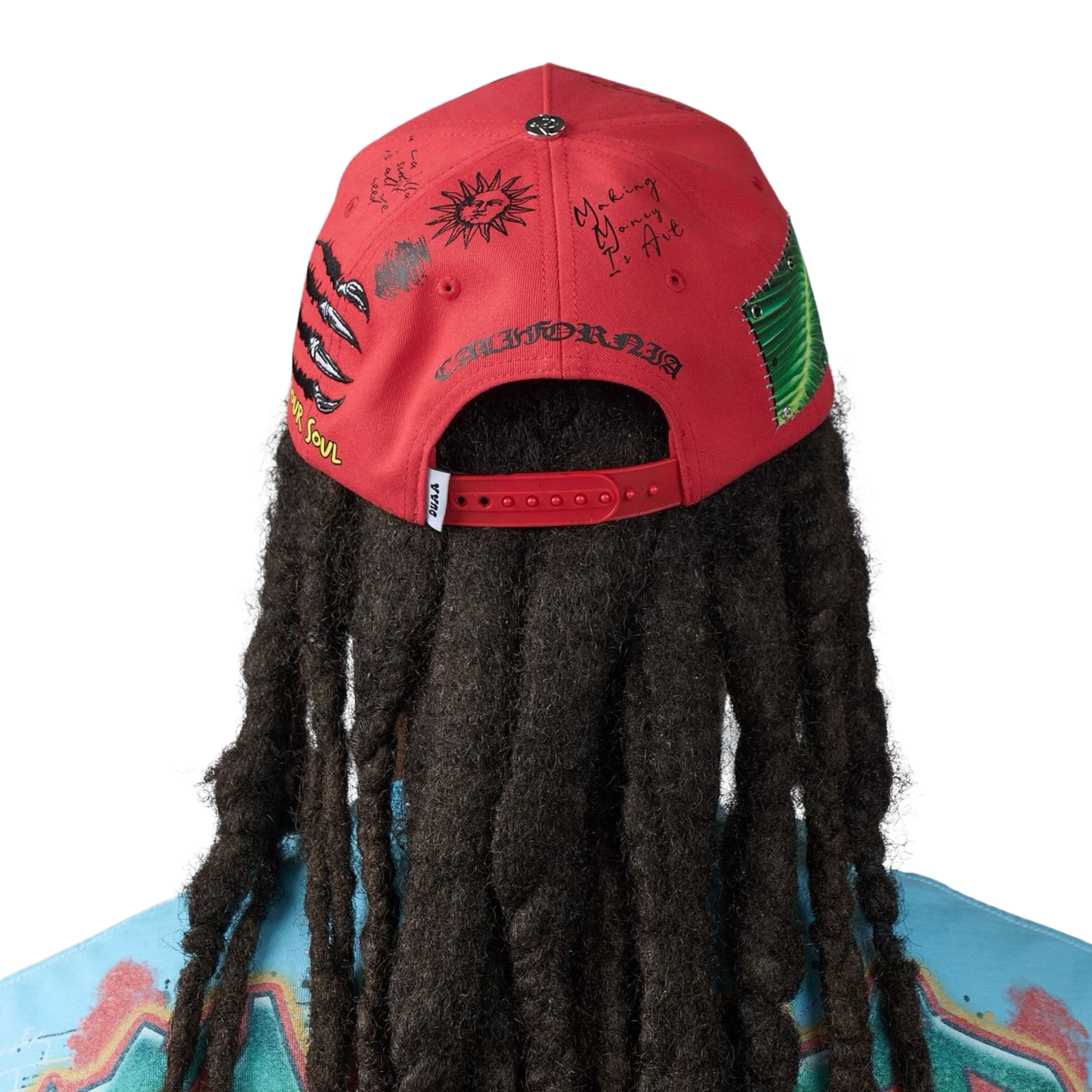 DUAA "VISION" Snapback Hat (Red)