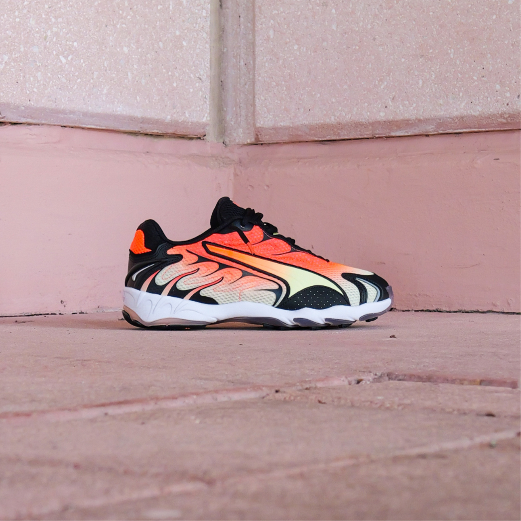 Mens Puma Inhale (Glowing Red/Black) – SNEAKER TOWN display picture 2