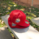 New Era Atlanta Braves 1999 World Series Side Patch Fitted (Red) - ST New Era