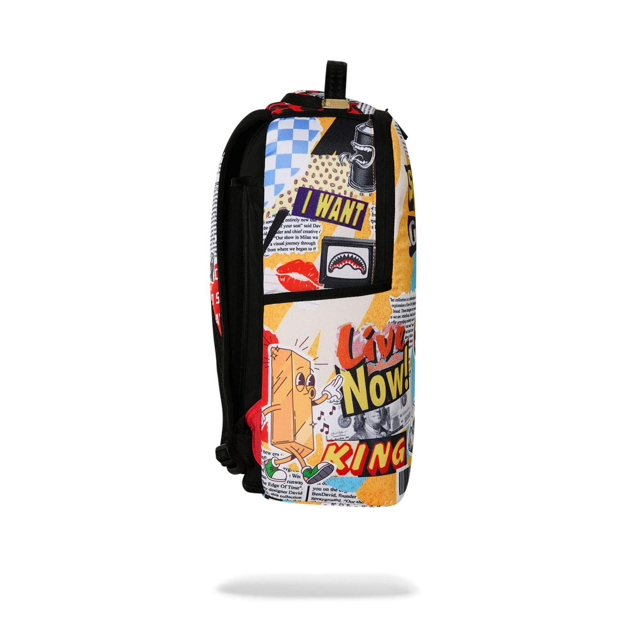 Sprayground "LIPS MAGAZINE " BACKPACK