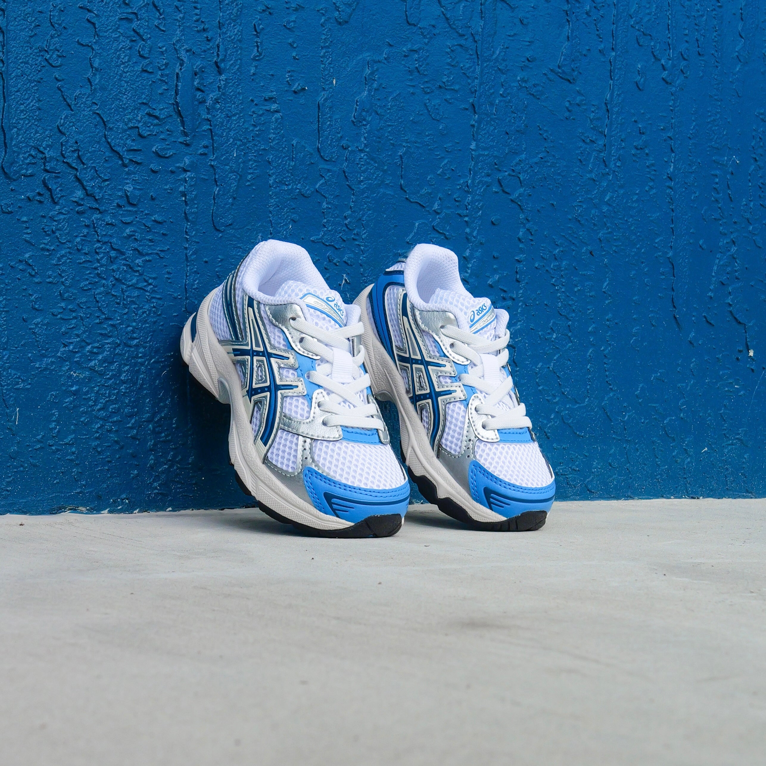 Asics Gel-1130 Preschool (White/Twilight Blue)
