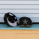 New Era Houston Astros 40th Anniversary 9FIFTY A-Frame Snapback-(Black/Olive) - New Era