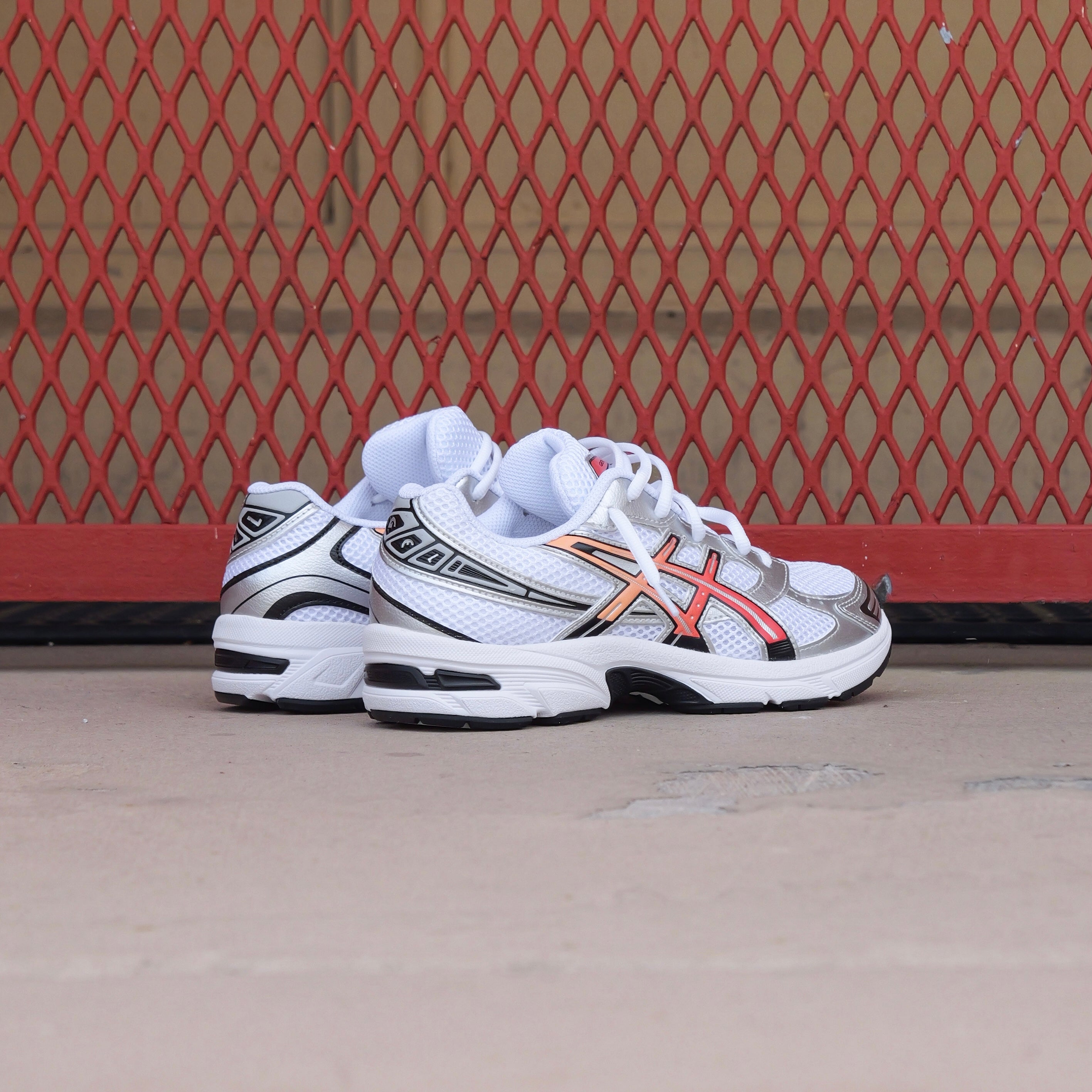 Asics Gel-1130 Grade School (White/Red Snapper)