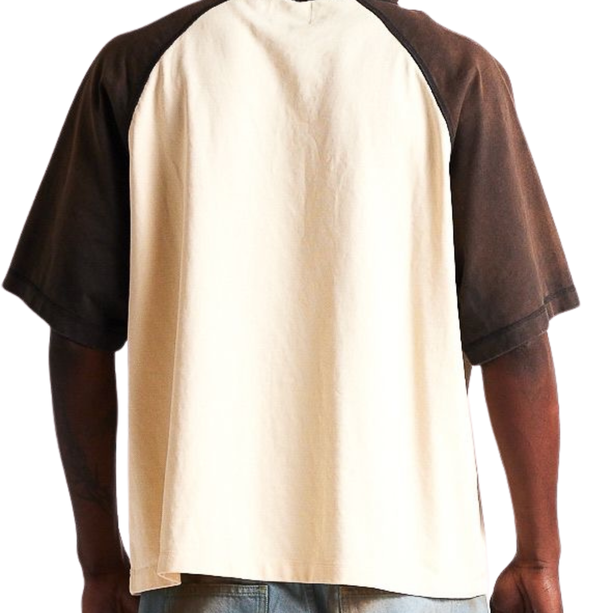 DSM "Mortons Gap Raglan" Tee- (Black/Antique White) - Diet Starts Monday