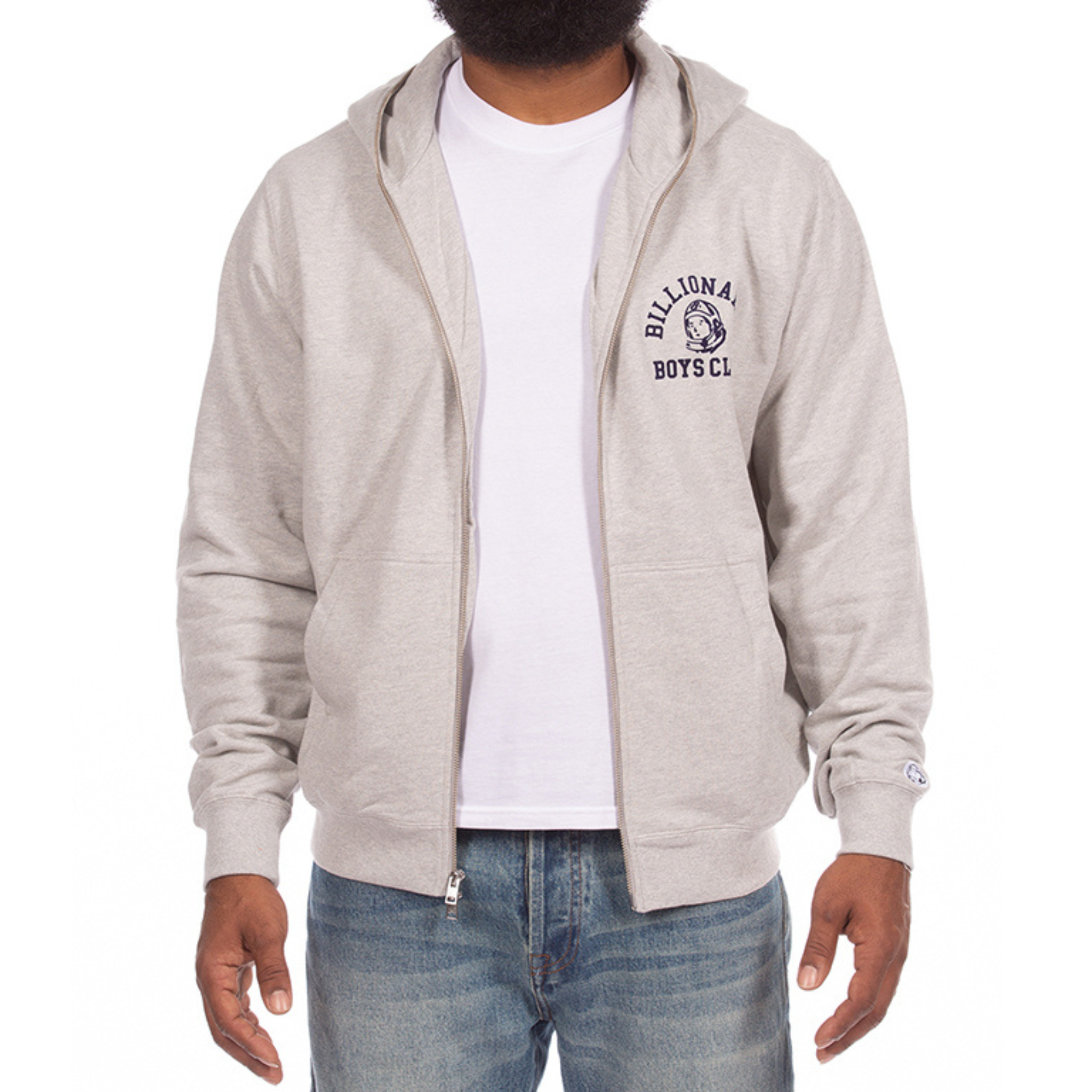 Billionaire Boys Club "Helmet" Zip Hoodie (Heather Grey)