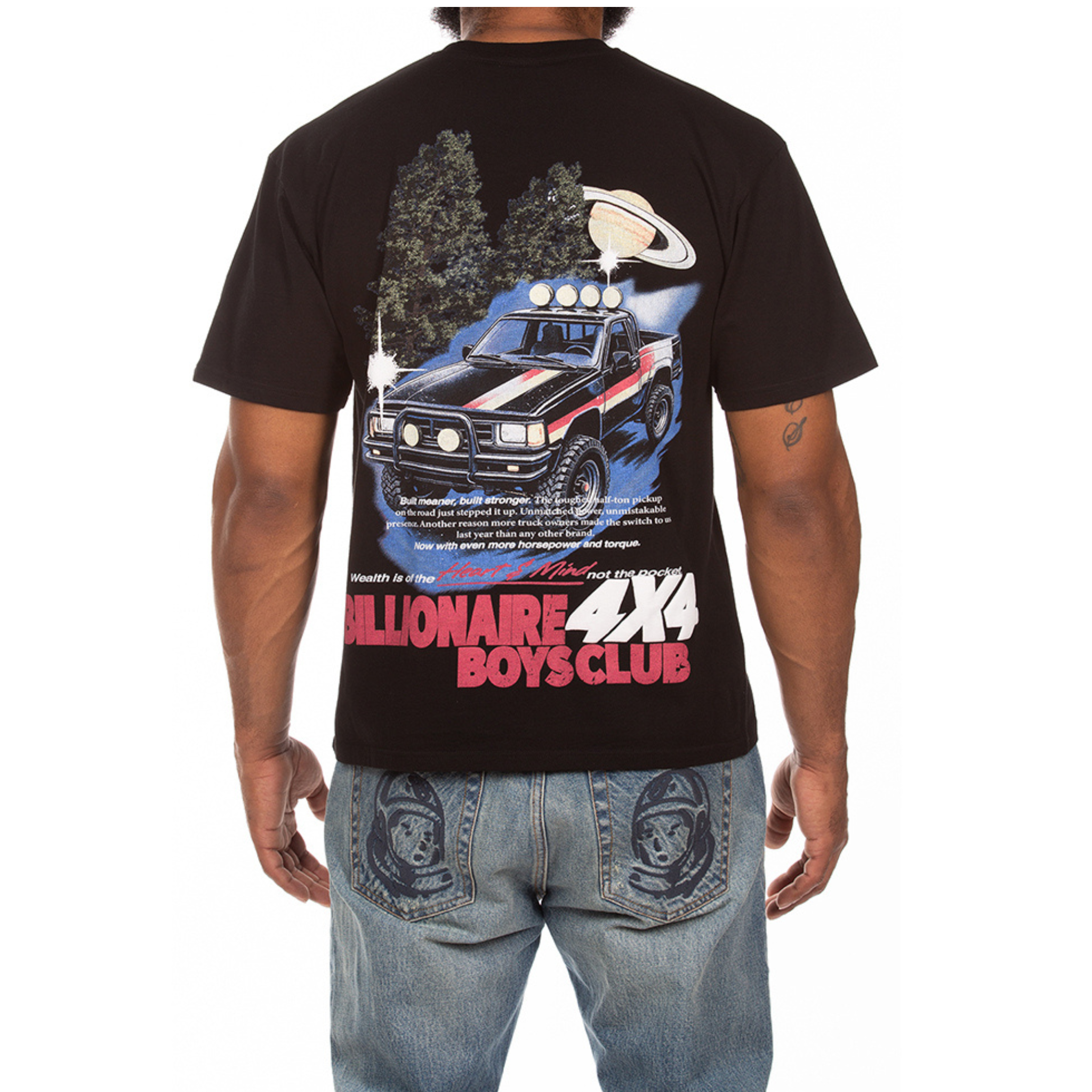 Billionaire Boys Club "Yoshida" SS Knit (Oversized) (Black) - Billionaire Boys Club