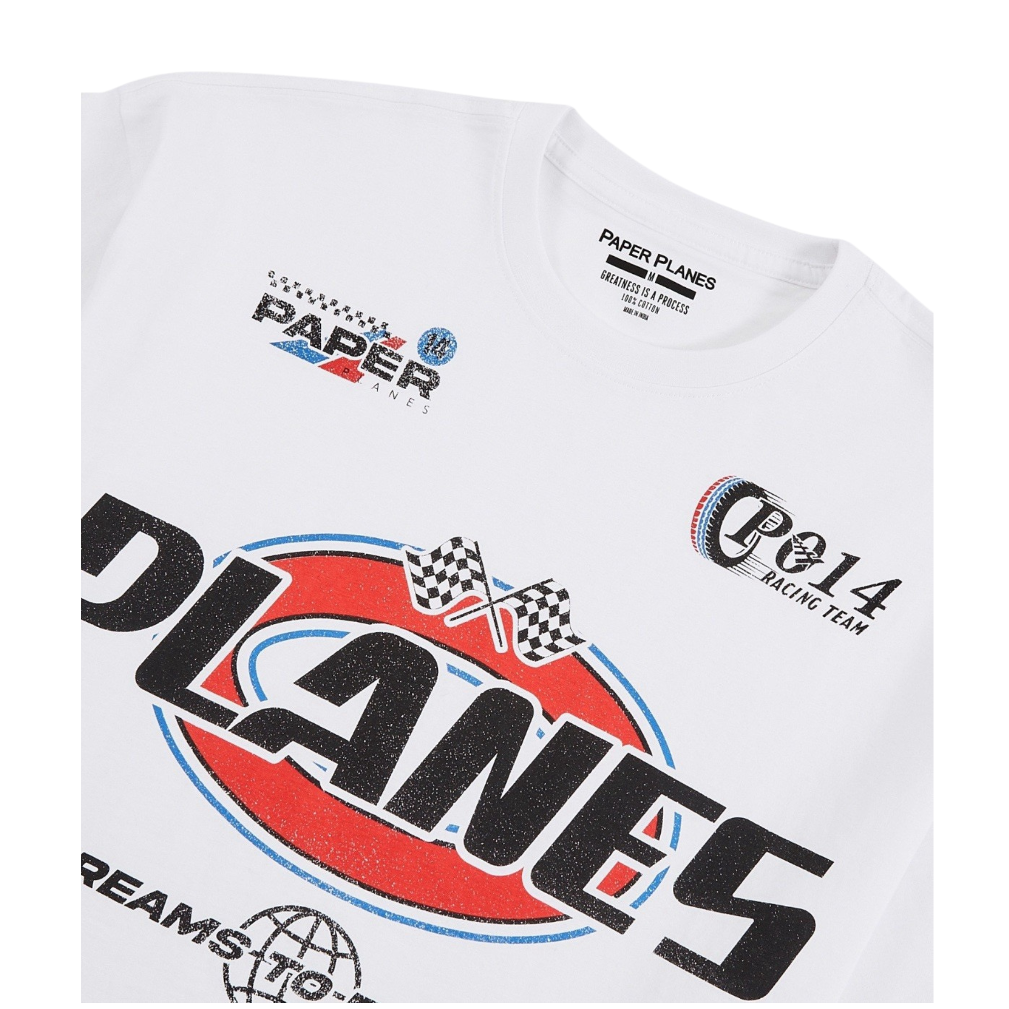 Paper Planes "Raceway" Tee (White) - Paper Plane