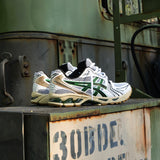 Mens Asics Gel-Kayano 14 (White/Hinoki Beige)