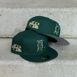 New Era Detroit Tigers 1984 World Series Side Patch Fitted (Dark Green) - New Era