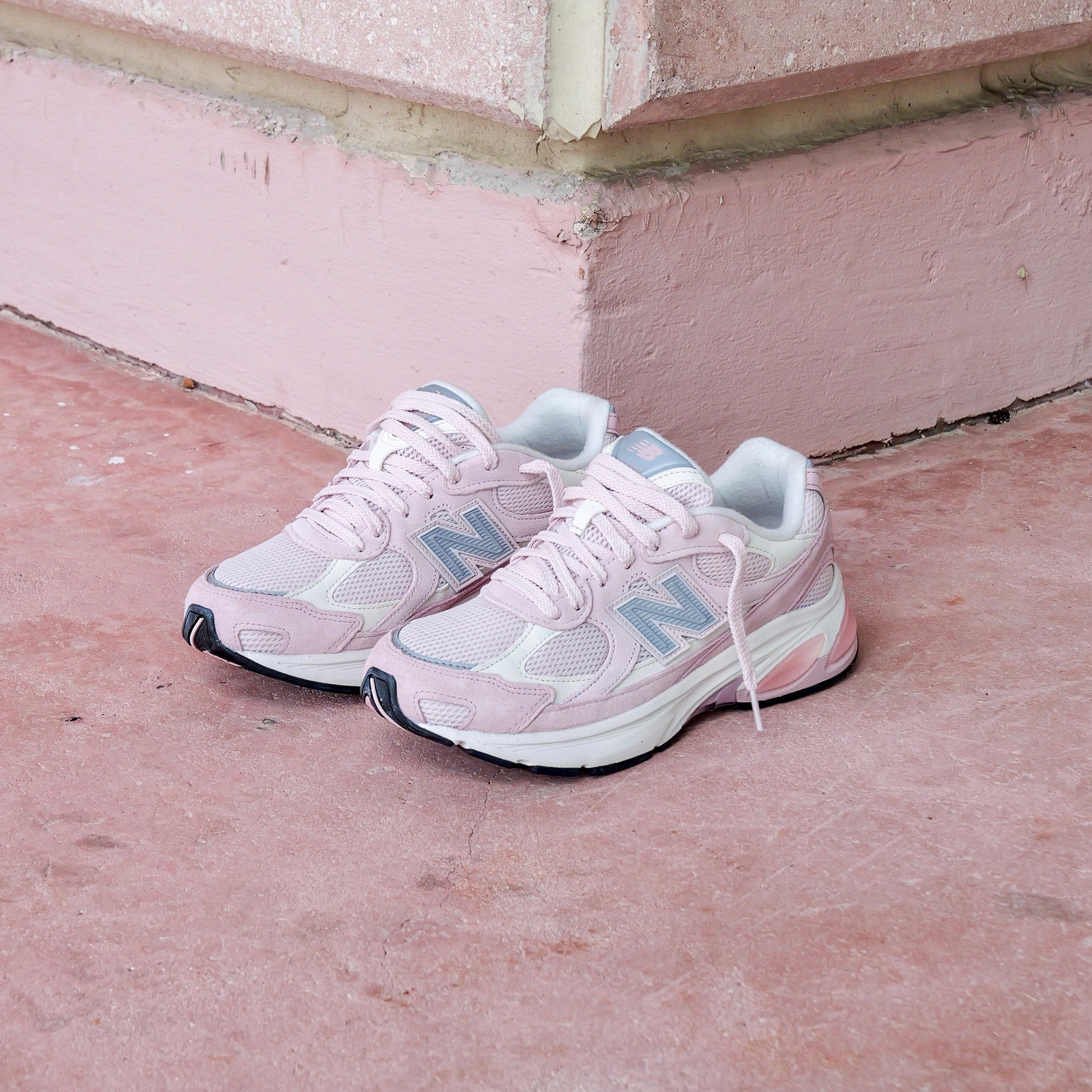 Mens New Balance Abzorb 2010 (Pink/White)-U20106PT