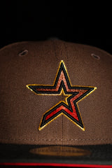 New Era Houston Astros 2005 World Series Side Patch Fitted (Walnut/Black) - ST New Era