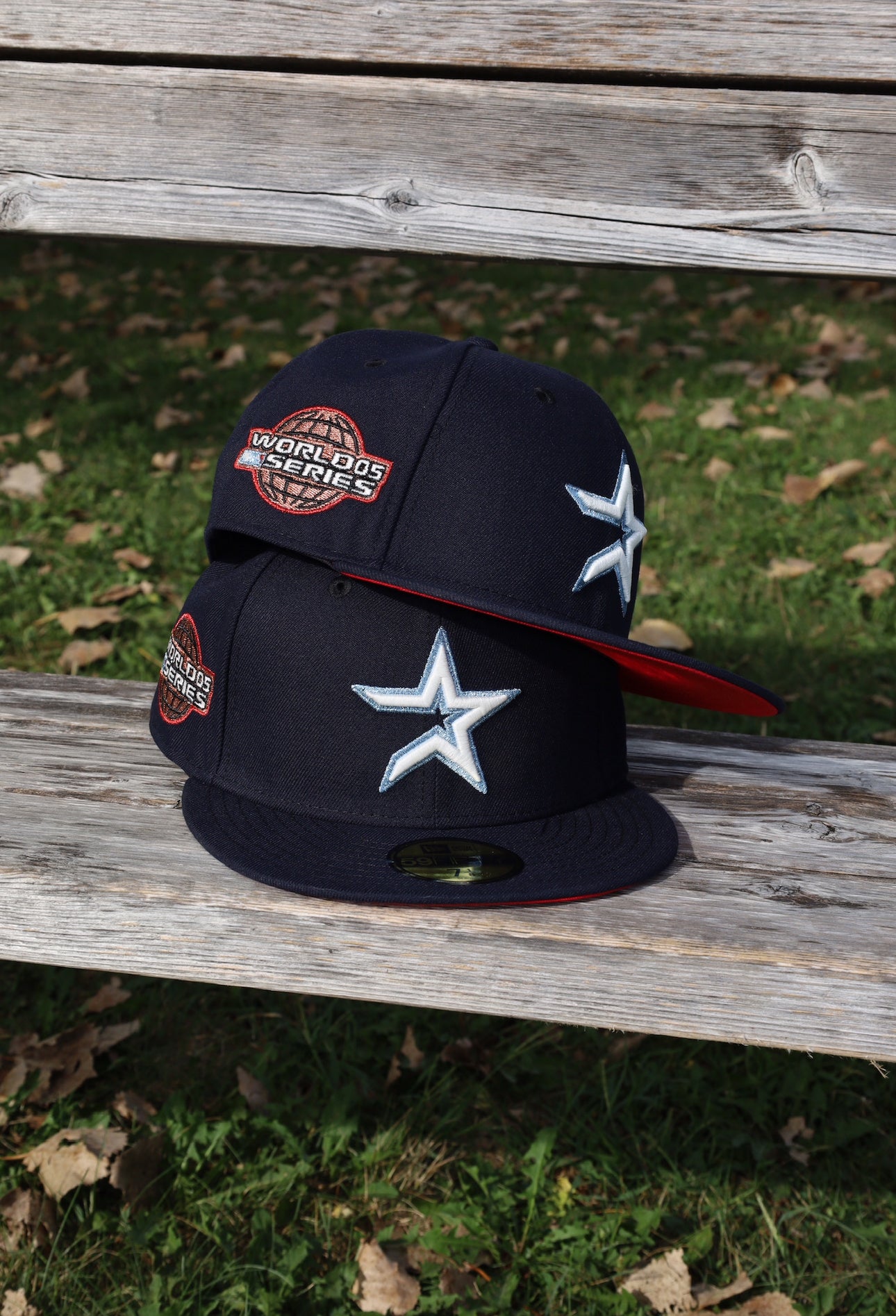 New Era Houston Astros 2005 World Series Side Patch Fitted - New Era