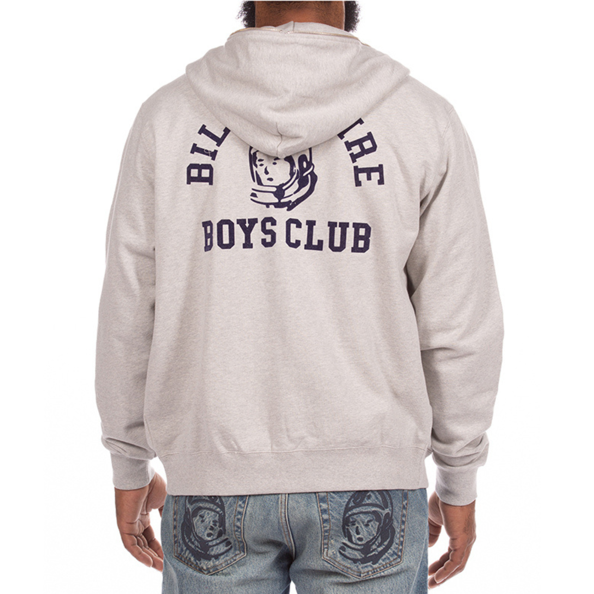 Billionaire Boys Club "Helmet" Zip Hoodie (Heather Grey)