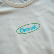 Outrank Good Things T-shirt (Vintage White/Mint) - Outrank