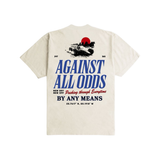 Outrank "Against All Odds" Heavyweight T-shirt (Cream) - Outrank