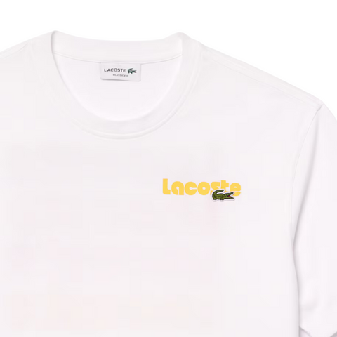 Lacoste Washed Effect T-Shirt (White) - TH7544 - Lacoste