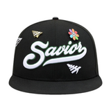 Paper Planes "JAE TIPS X PLANES SAVIOR"  59FIFTY FITTED CROWN (Black) - Paper Plane