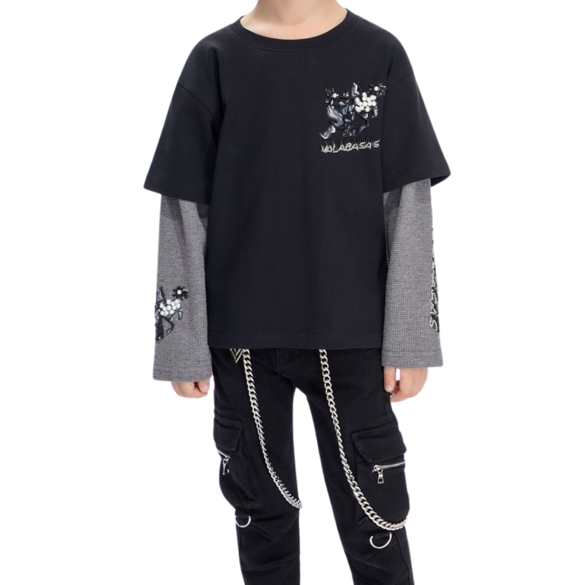 Valabasas Kids "INHERITANCE" Layered (Black) - VALABASAS