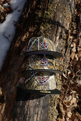 New Era Houston Astros 2022 World Series Side Patch Fitted (Real Tree Camo/Black) - New Era