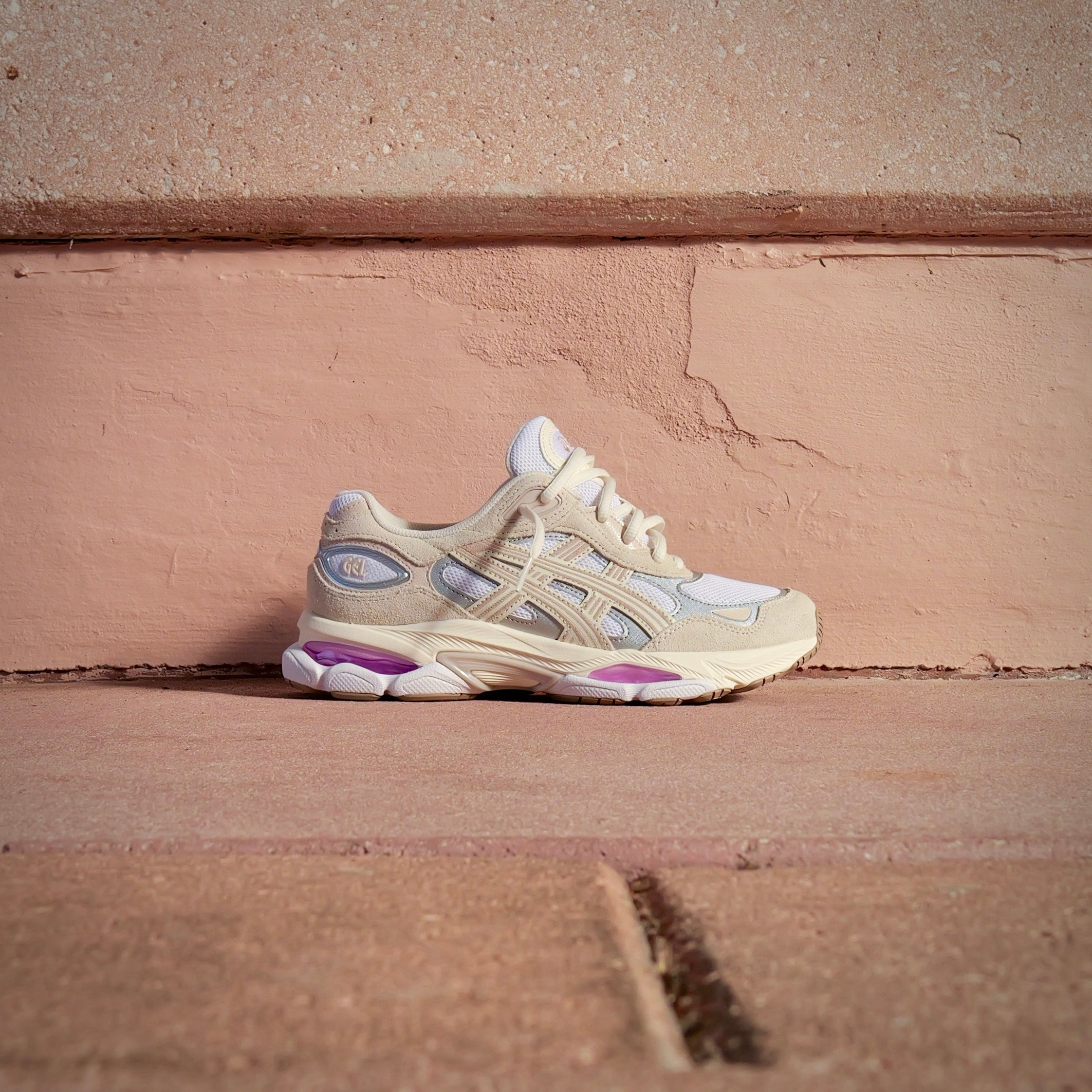 Mens Asics Gel-NYC 2.0 (White/Cream) - Asics