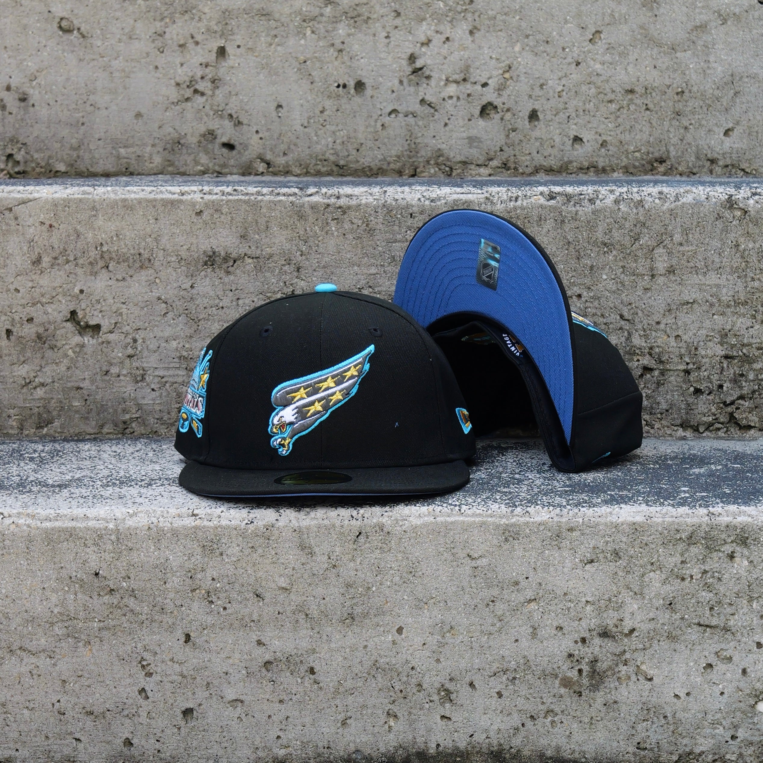 New Era Washington Capitals Side Patch Fitted