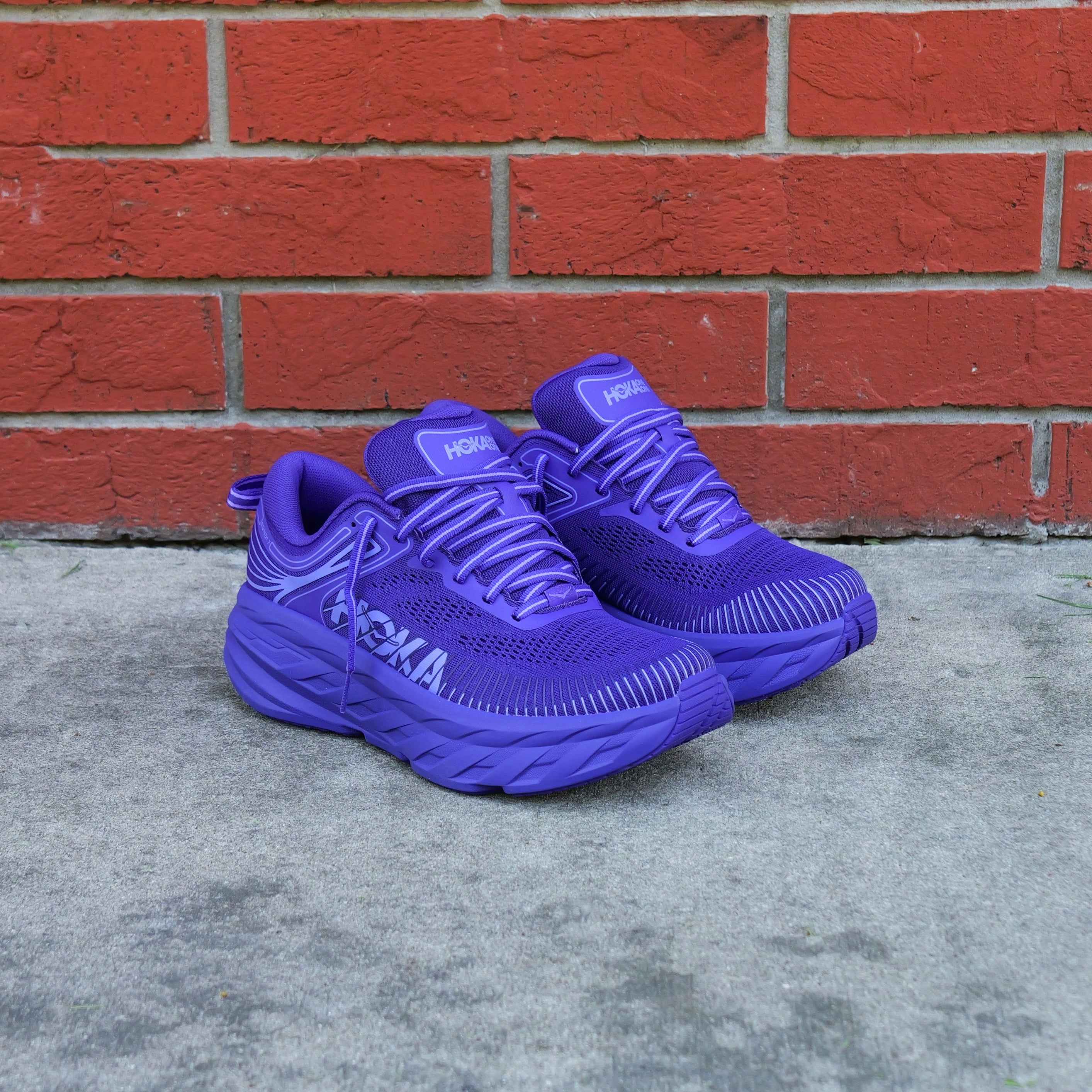 Womens HOKA Bondi 7 CLCS (Cosmic Purple)