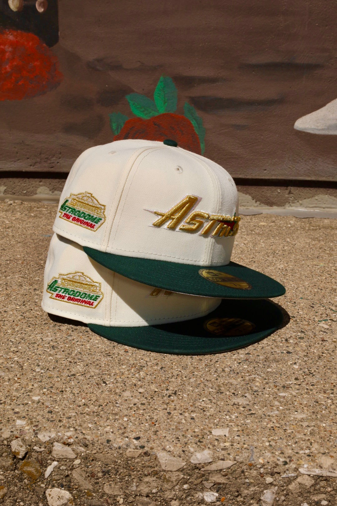 アストロシティ:コンフェッション　⭐︎ New Era Houston Astros Astrodome The Original Side Patch Grey UV
