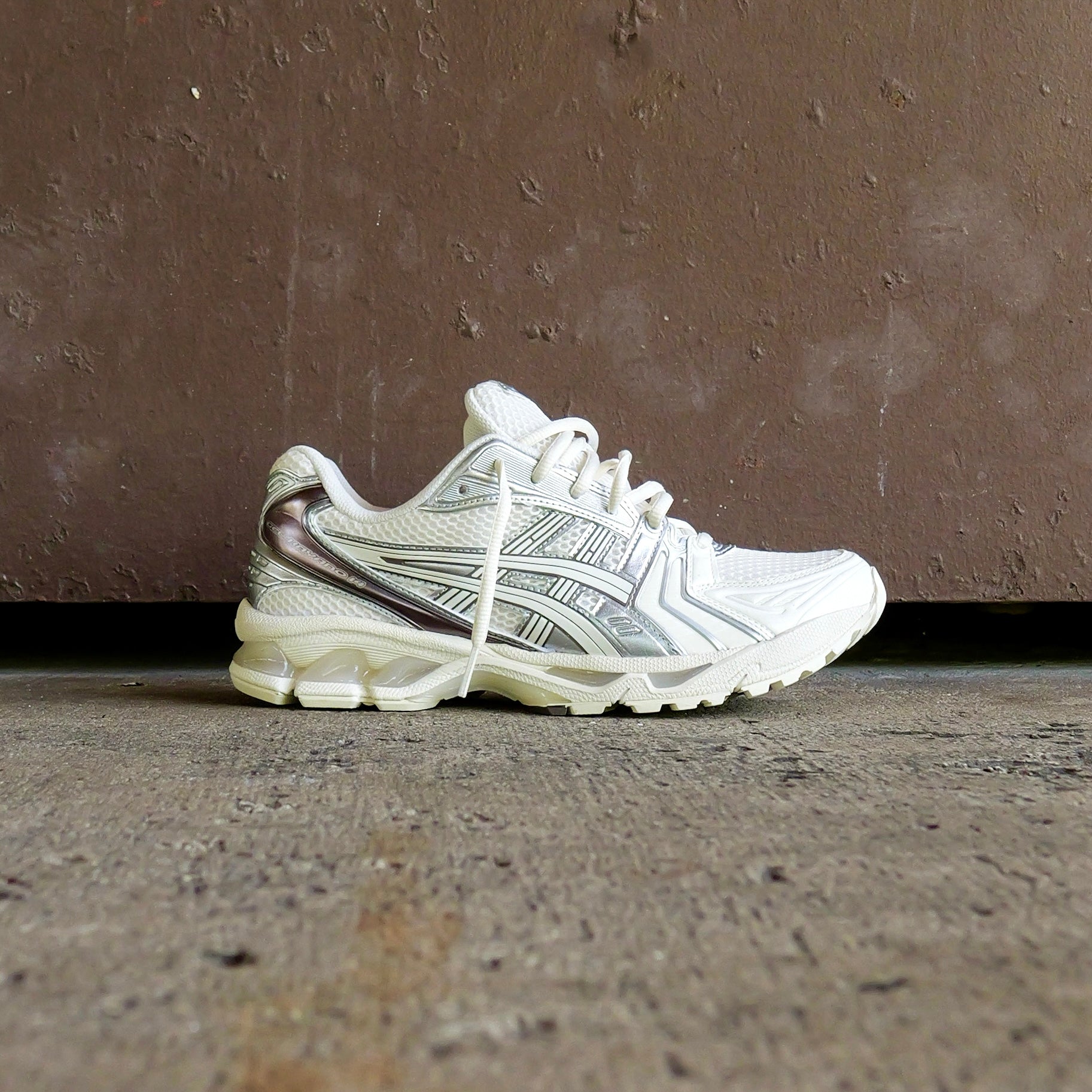 Mens Asics Gel-Kayano 14 (Cream/Cocoa Powder)