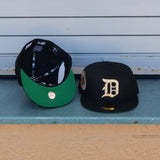 New Era Detroit Tigers 1942 All-Star Game Side Patch Green UV 59Fifty Fitted (Black) - New Era