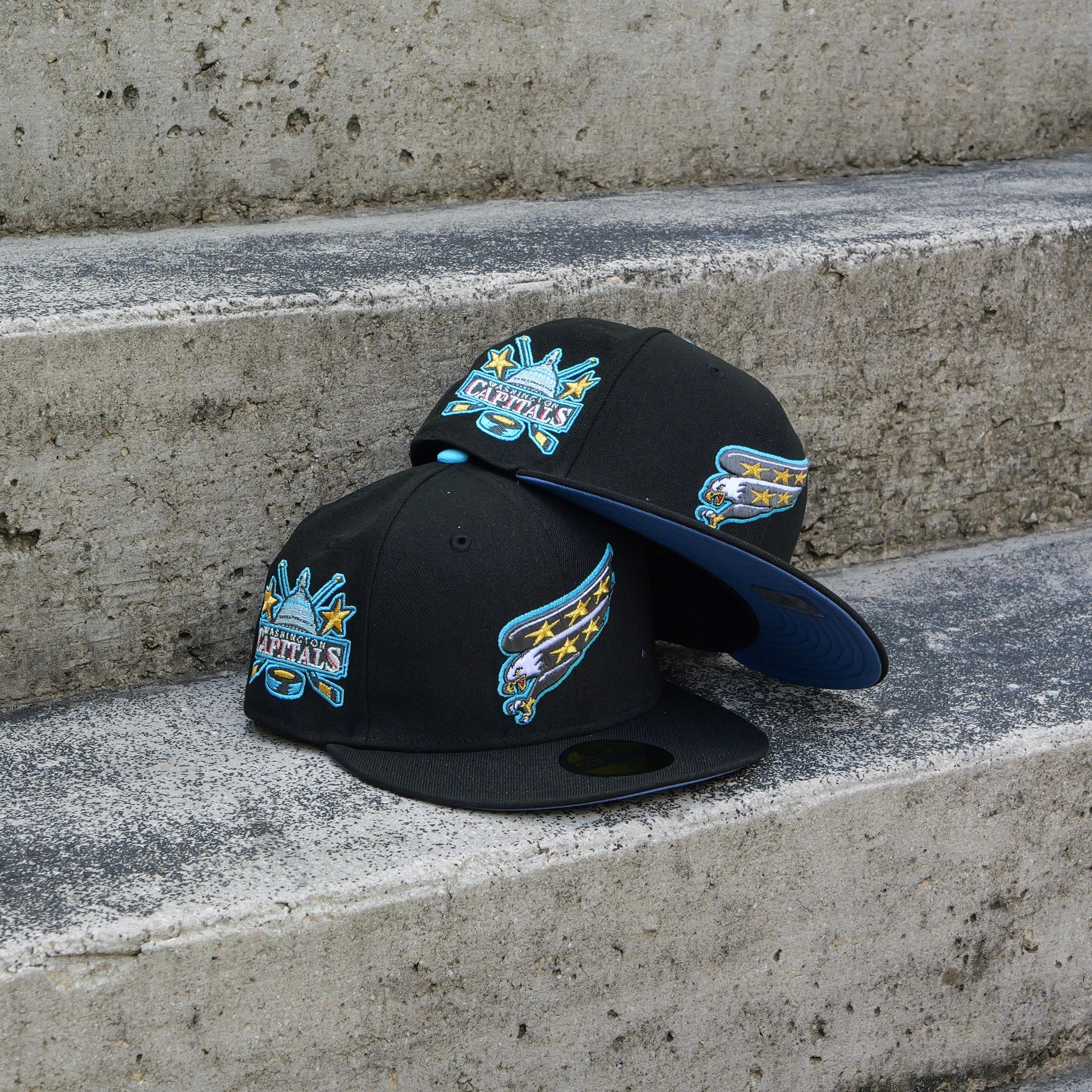 New Era Washington Capitals Side Patch Fitted