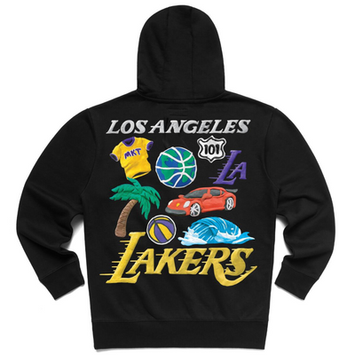 Market Los Angeles Lakers Hoodie (Black) - Market