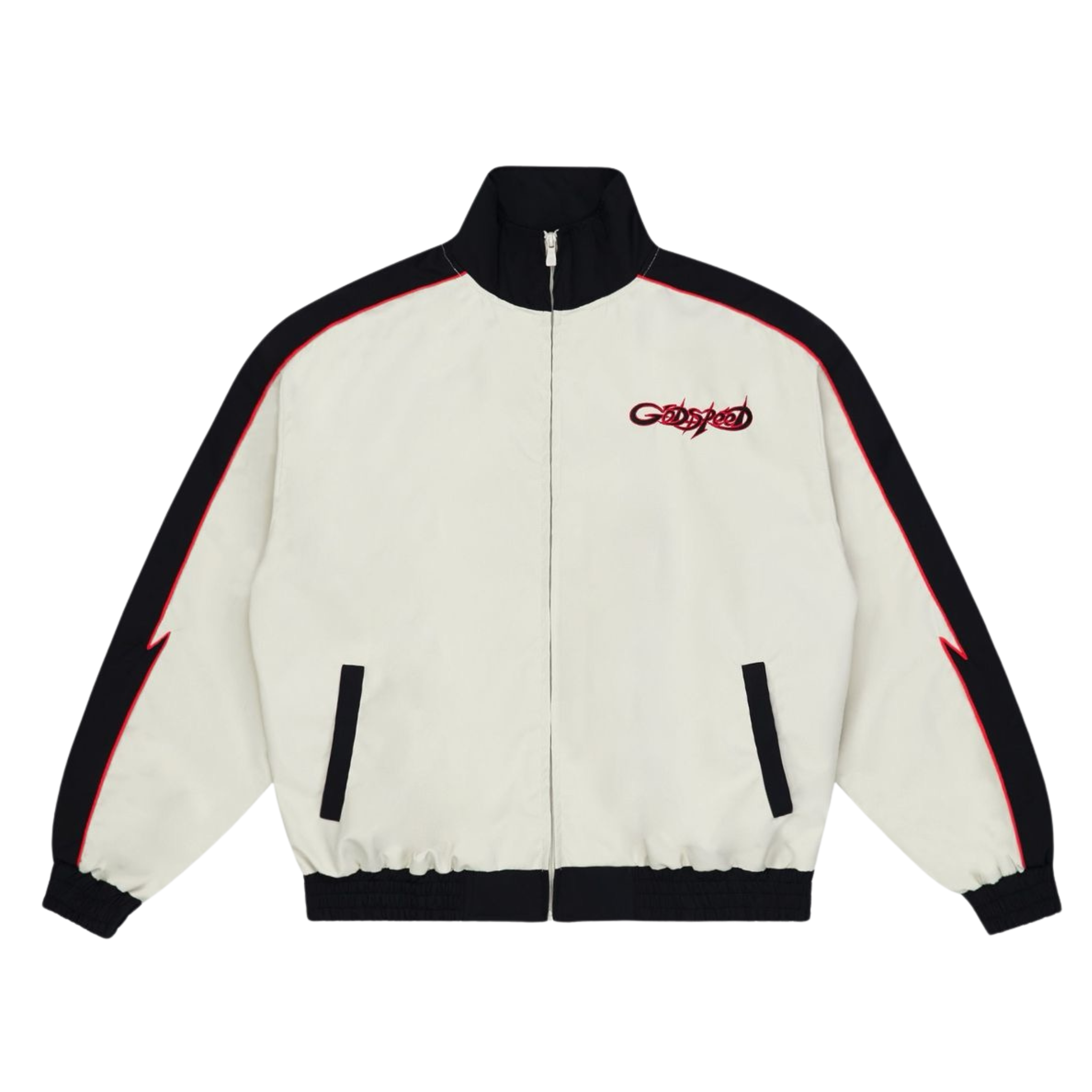 Godspeed "GT Tracksuit Set" (White/Red) - Godspeed