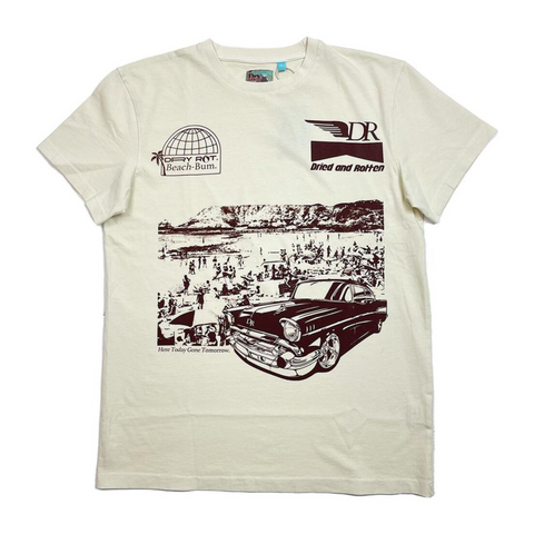 Dry Rot Beach Bum T-shirt (Cream)