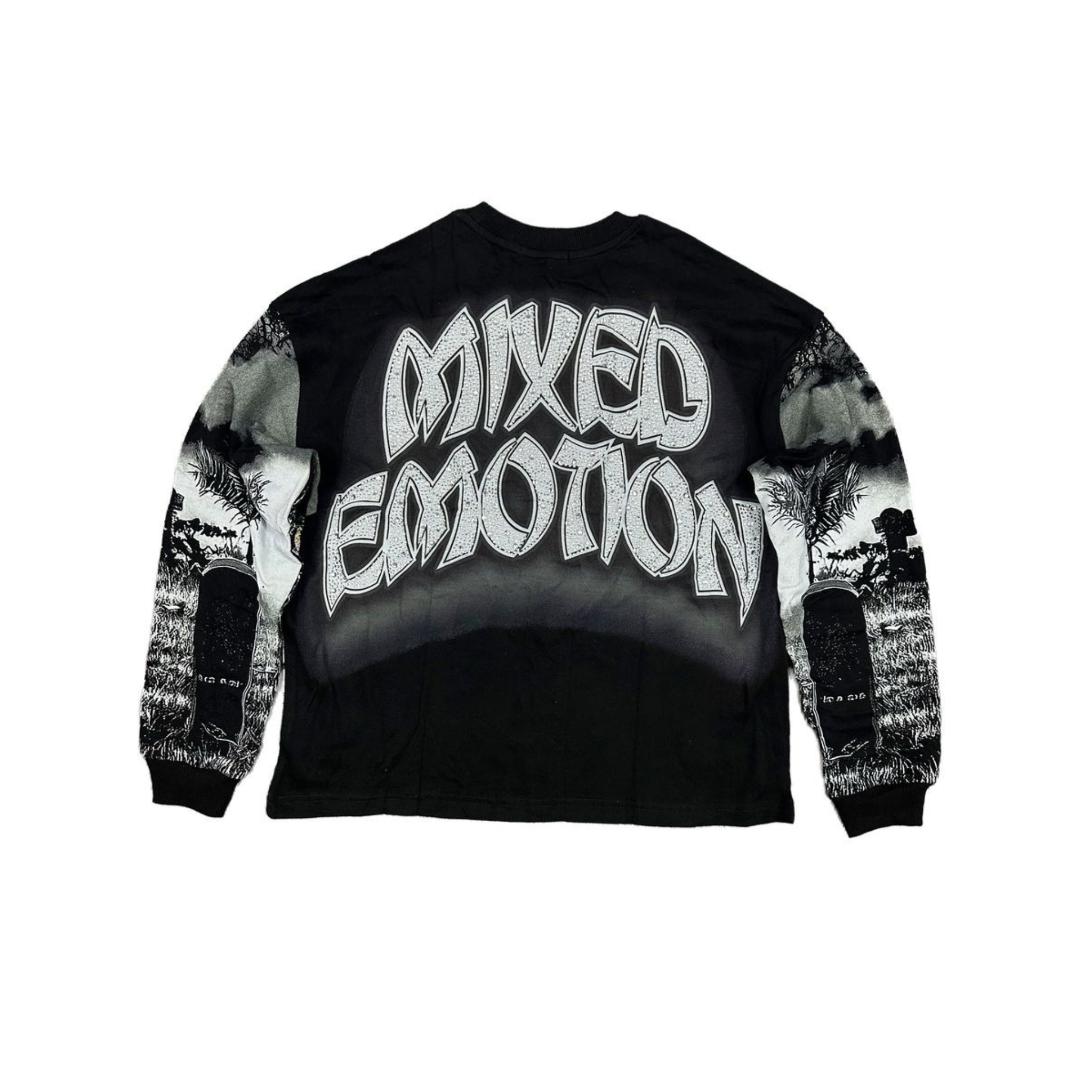 Mixed Emotion "Tombstone" LS Tee (Black) - Mixed Emotion