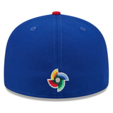 Puerto Rico Baseball New Era 2026 World Baseball Classic 59FIFTY Fitted Hat - Blue/Red