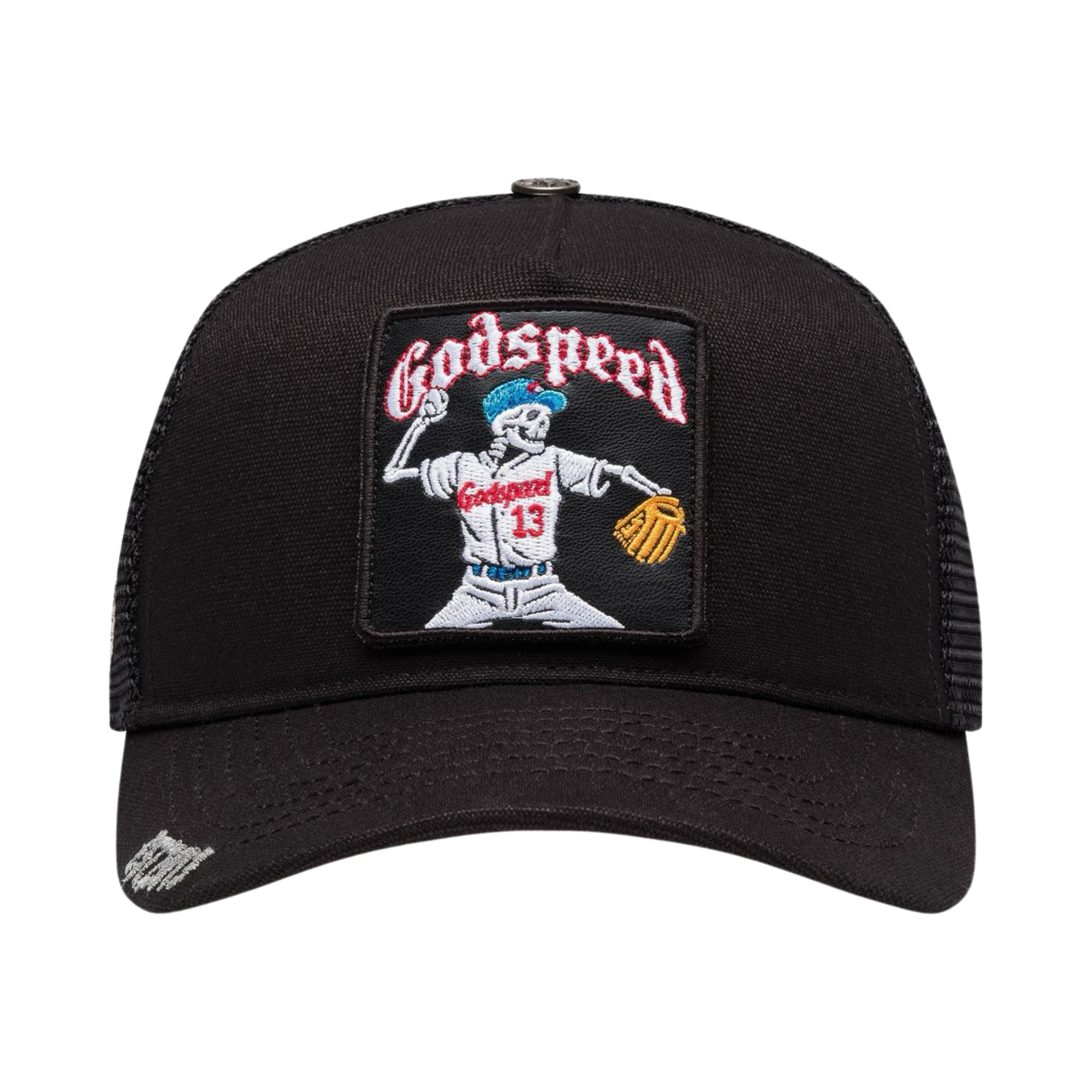Godspeed "Mood" Trucker Hat II (Black Interchangeable Patches) - Godspeed