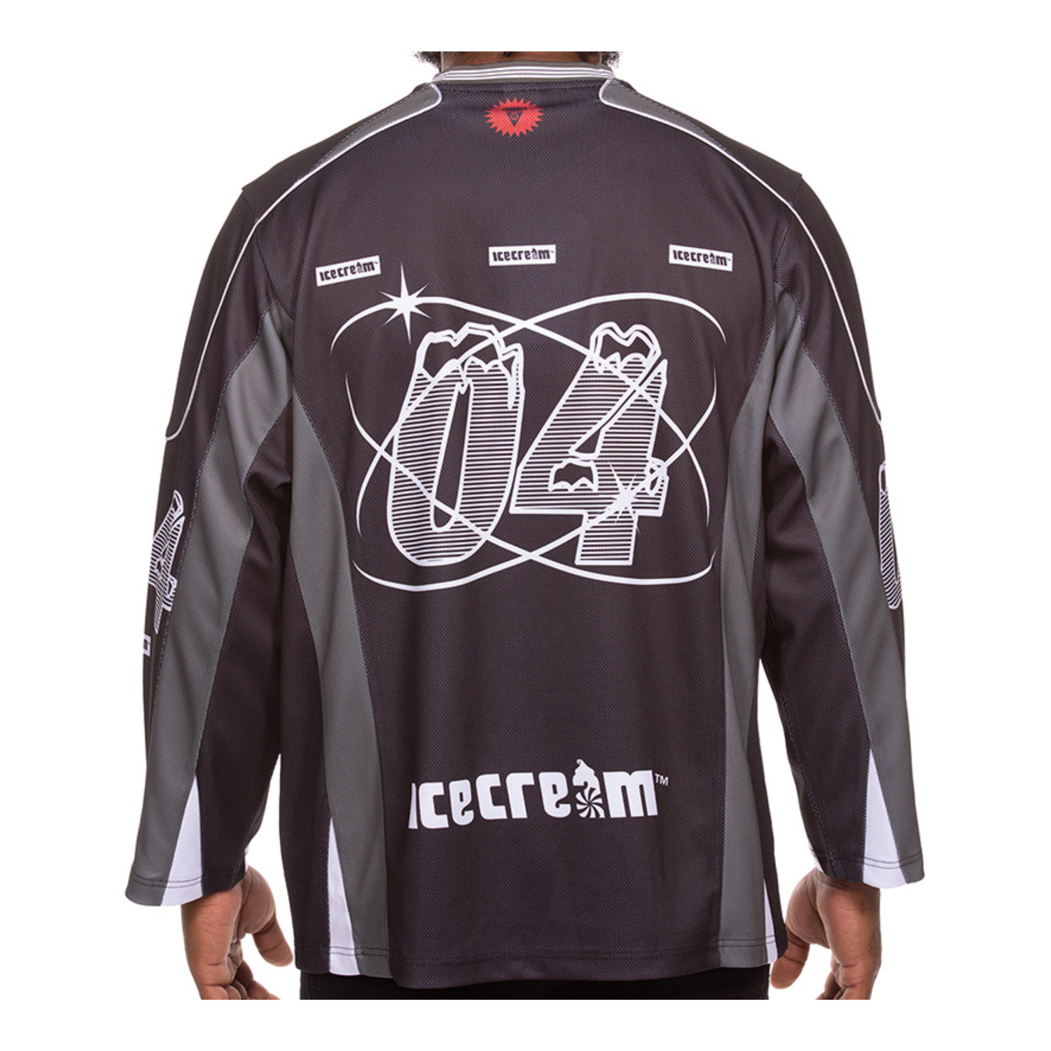 Icecream "Play" Jersey Ls knit (Black)