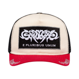 Godspeed "GS E Pluribus" Trucker Hat (White/Red) - Godspeed