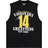 Paper Planes "PLANES" Sleeveless Tee (Black) - Paper Plane