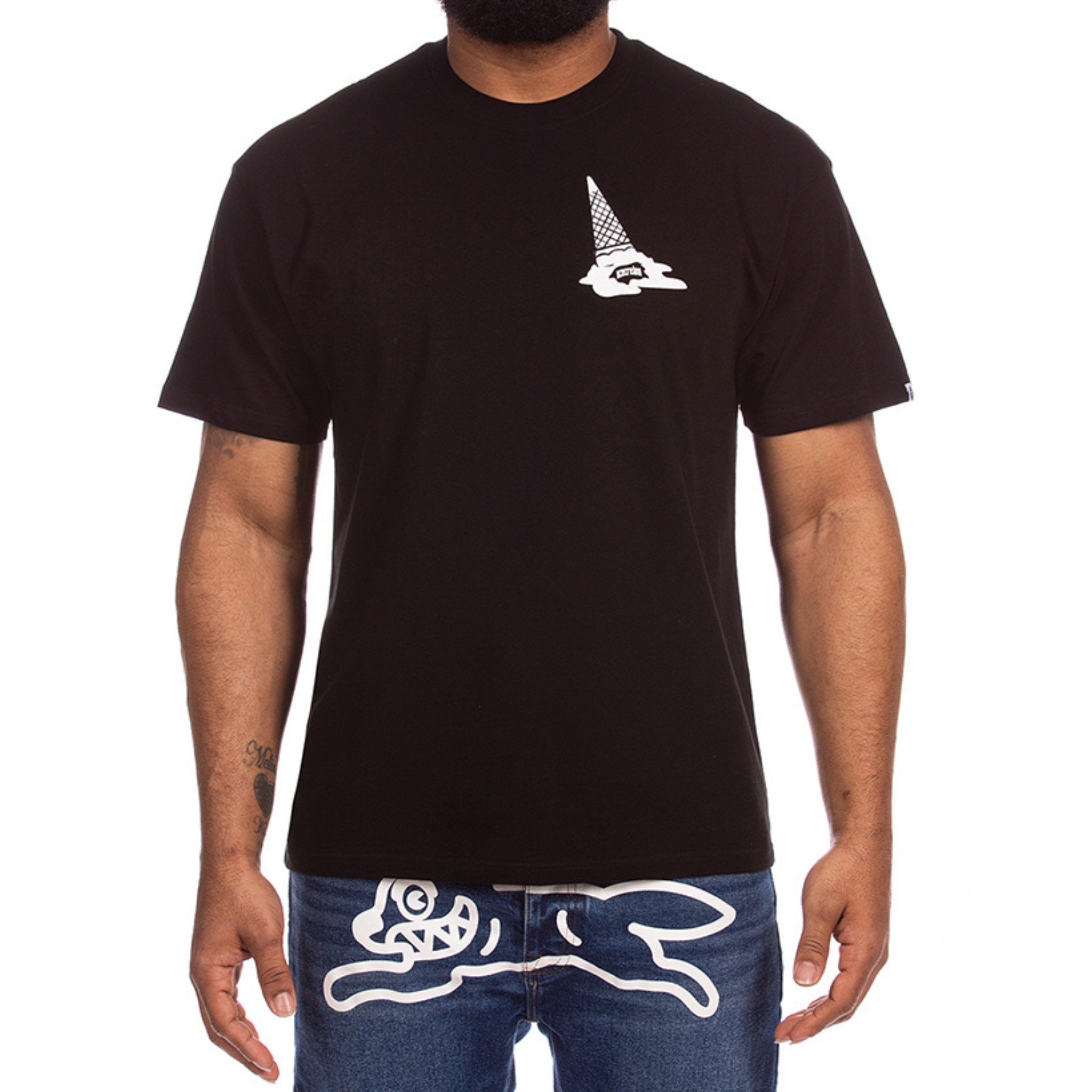 Icecream "Daytona" SS Tee (Black) - Ice Cream
