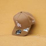 New Era LA Dodgers 1980 AllStar Game 9FIFTY A-Frame Snapback-(Camel/Khaki) - New Era