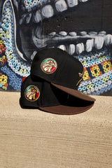 New Era Houston Astros Mexico Agila Side Patch Grey UV 59Fifty Fitted (Black/Walnut)