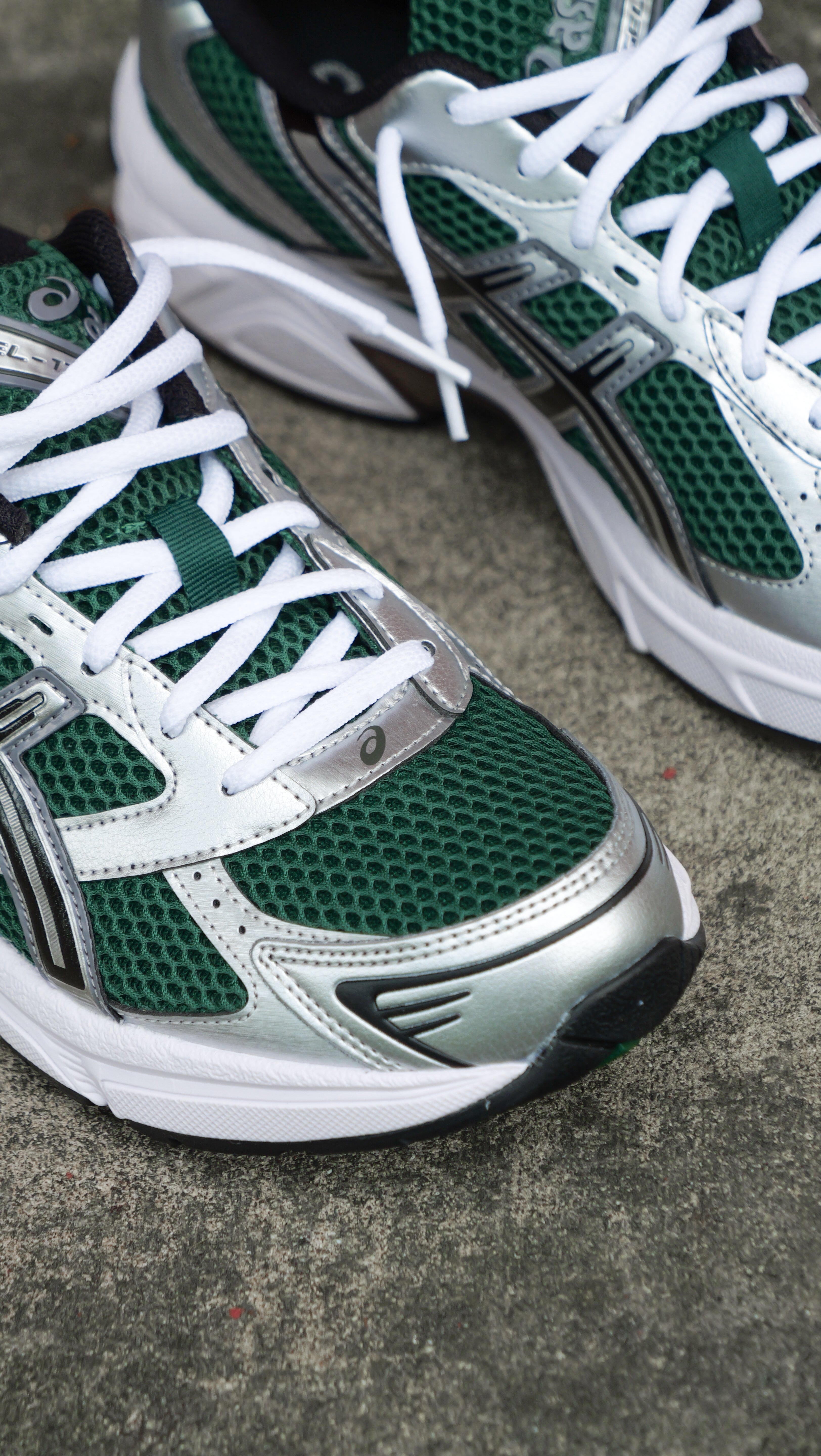 Mens Asics Gel-1130 (Evergreen/Black)