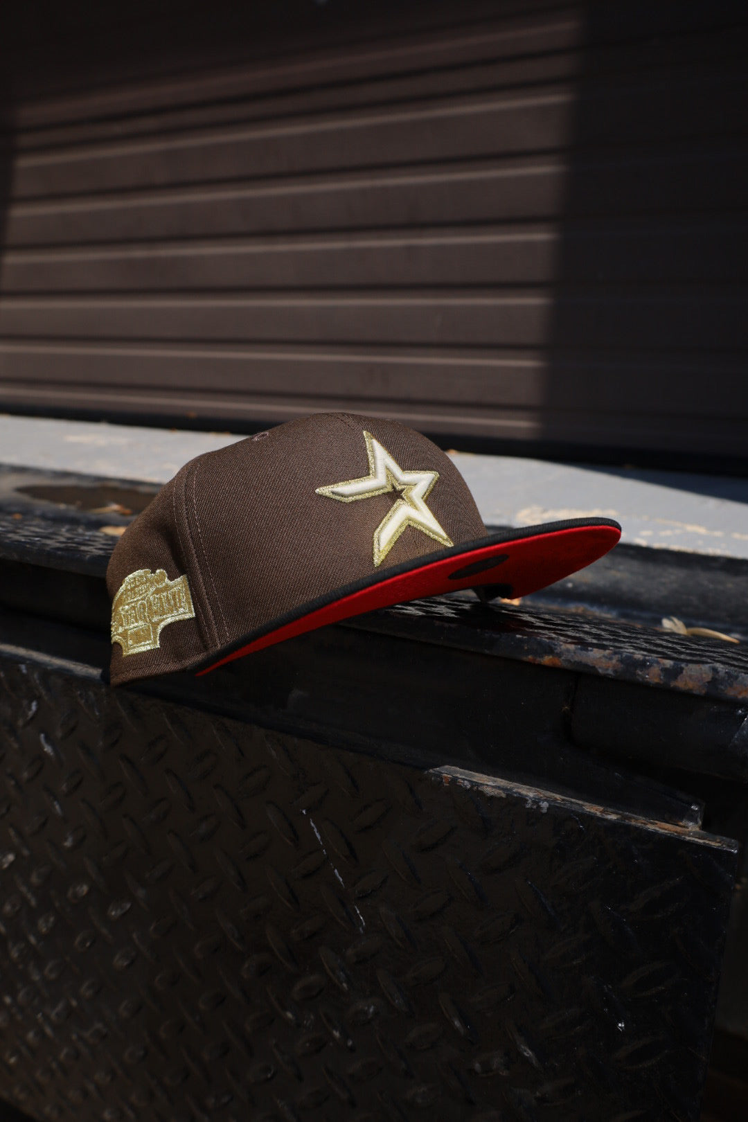 New Era Houston Astros 2004 All-Star Game Side Patch Red UV 59Fifty Fitted (Walnut/Black)