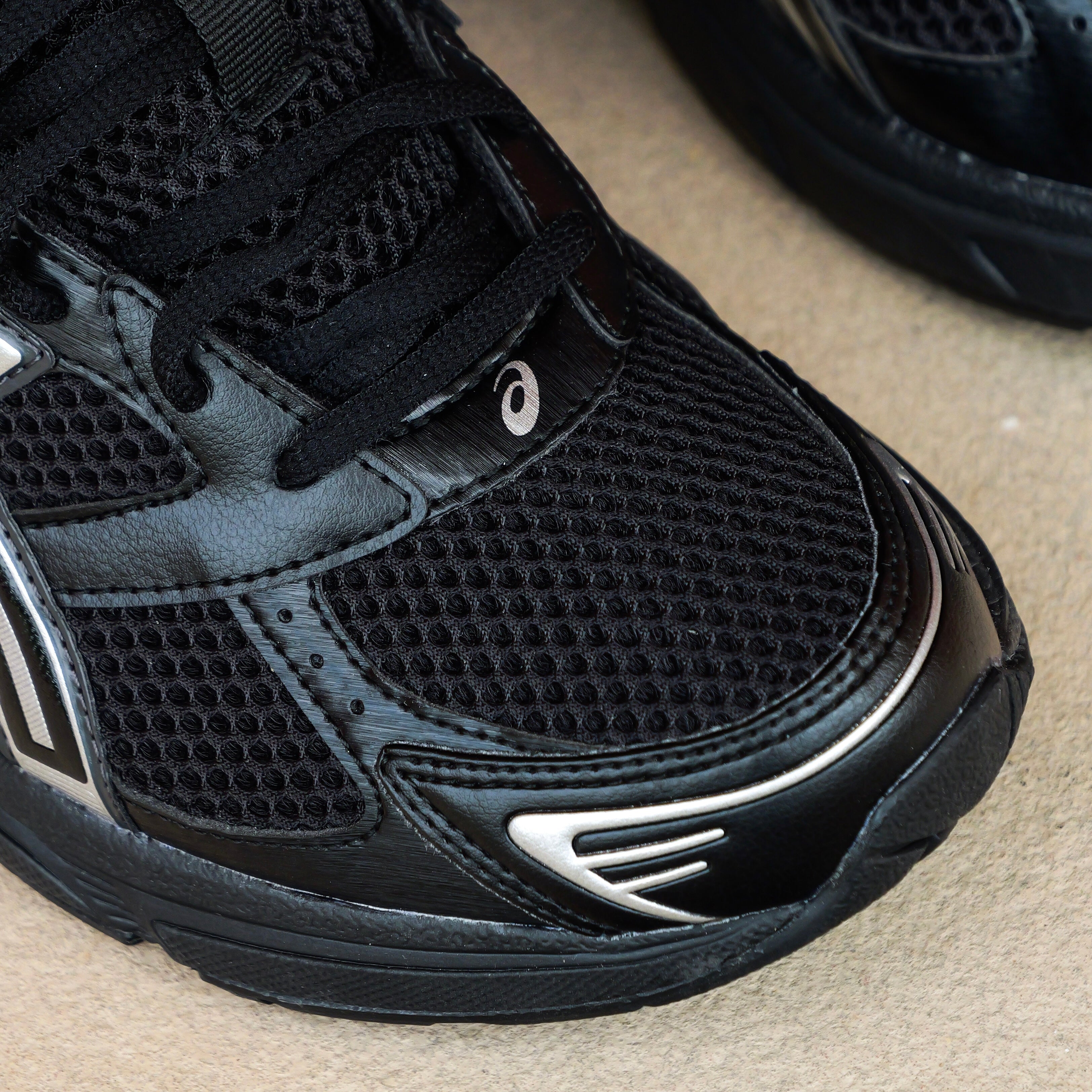 Mens Asics Gel-1130 (Black/Pure Silver)