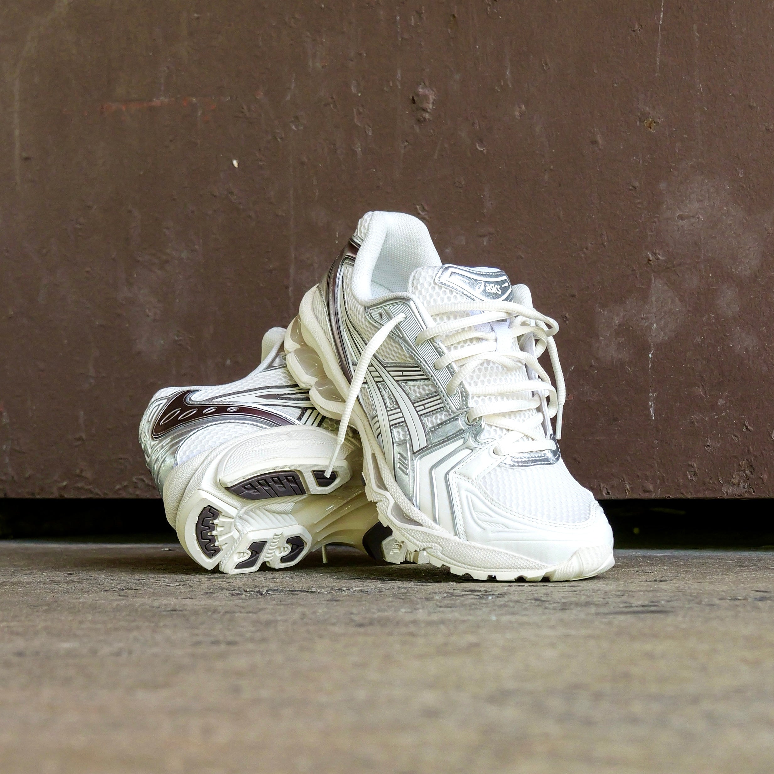 Mens Asics Gel-Kayano 14 (Cream/Cocoa Powder)