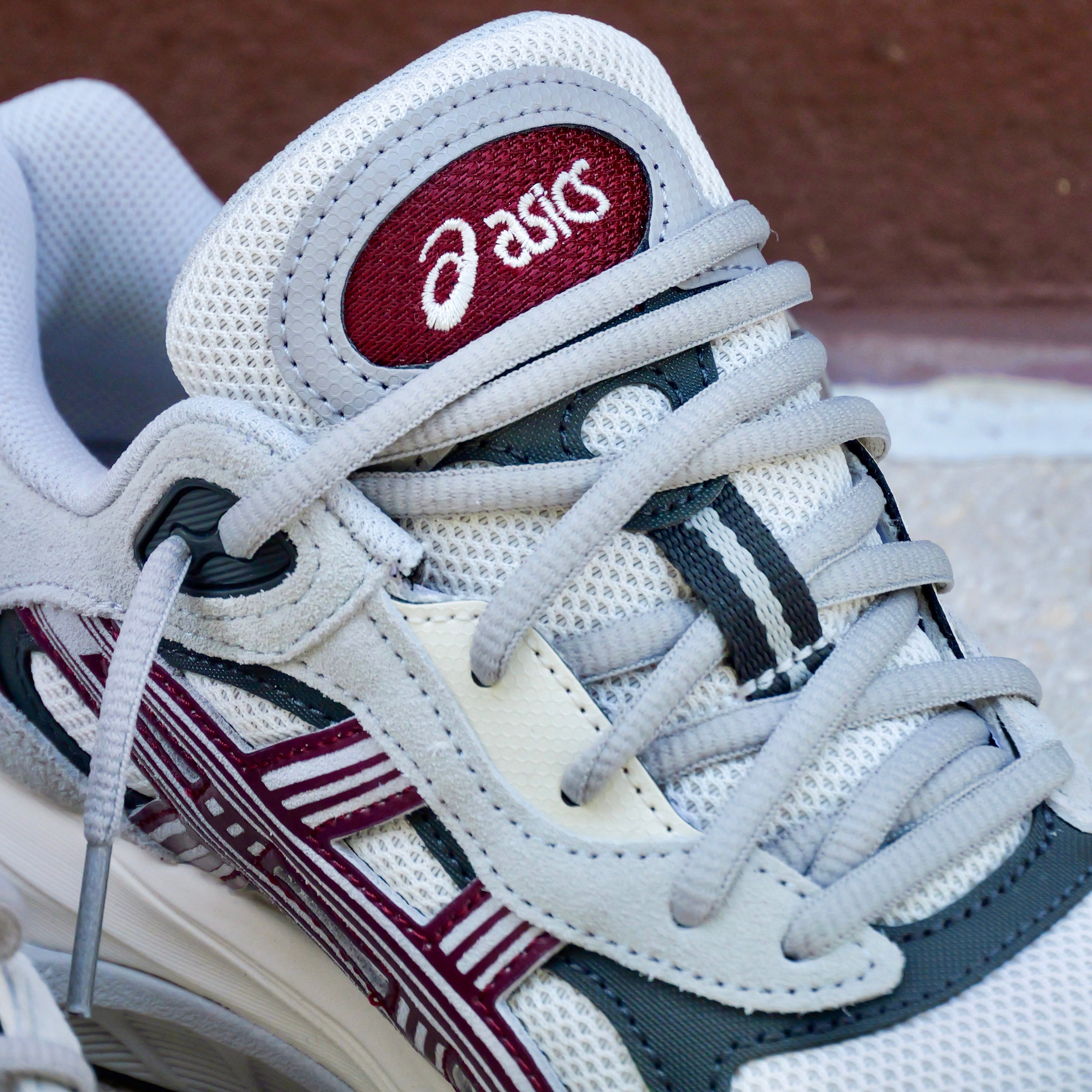 Mens Asics Gel-NYC 2.0 (Cream/Cement Grey)