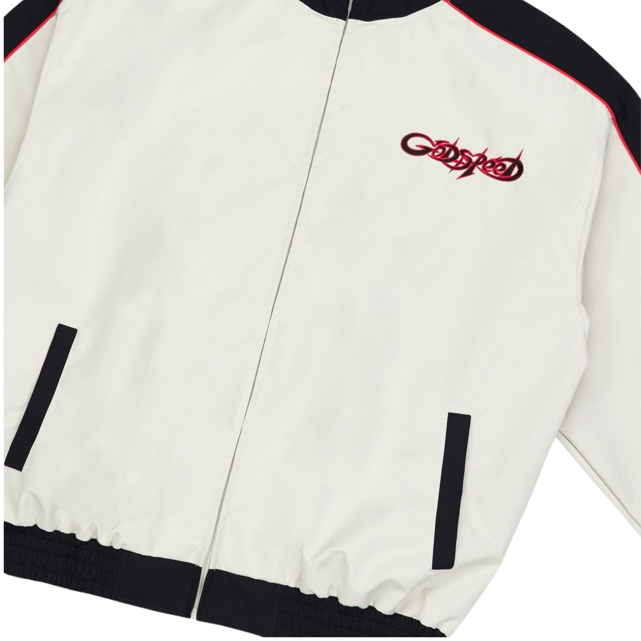 Godspeed "GT Tracksuit Set" (White/Red) - Godspeed